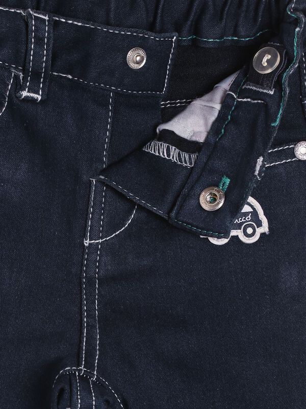 Dark Wash Denim Shorts image number 2